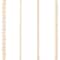 12 Pack: Pink & Gold Plated Faceted Glass Rondelle Beads by Bead Landing™